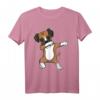 Deutscher Boxer Hund Dabbing Tanz Geschenk T-Shirt für Hundeliebhaber, Züchter & Familien - Perfekt für Muttertag, Vatertag, Weihnachten & Geburtstag