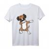 Deutscher Boxer Hund Dabbing Tanz Geschenk T-Shirt für Hundeliebhaber, Züchter & Familien - Perfekt für Muttertag, Vatertag, Weihnachten & Geburtstag