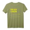 Lustiges Englisch Lehrer Lehrerinnen T-Shirt - Originelles Geschenk für Schule, Studium, Muttertag, Vatertag & Kollegen