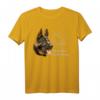 Deutscher Schäferhund T-Shirt mit Hundepfote – Perfektes Geschenk für Hundeliebhaber und Schäferhund-Fans