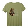 Deutscher Schäferhund T-Shirt mit Hundepfote – Perfektes Geschenk für Hundeliebhaber und Schäferhund-Fans