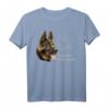 Deutscher Schäferhund T-Shirt mit Hundepfote – Perfektes Geschenk für Hundeliebhaber und Schäferhund-Fans