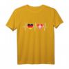 Deutschland und Schweiz Flaggen T-Shirt – Doppelstaatler Geschenk für Reisen, Auswanderer & Heimatliebe