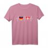 Deutschland und Schweiz Flaggen T-Shirt – Doppelstaatler Geschenk für Reisen, Auswanderer & Heimatliebe