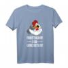 Fitness Bodybuilding Mast Huhn für Wachstum T-Shirt – Lustiges Protein-Design für Muskelaufbau, Training & Cheatdays