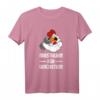 Fitness Bodybuilding Mast Huhn für Wachstum T-Shirt – Lustiges Protein-Design für Muskelaufbau, Training & Cheatdays