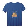 Damen Faultier T-Shirt mit V-Ausschnitt - Bleib zu Hause und entspanne dich, bequemes Chill-Design von Vincent Trinidad