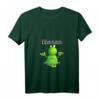 Damen Ohmmm Yoga Frosch T-Shirt mit V-Ausschnitt - Lustiges Comic-Design für Entspannung, Freude & Geschenkideen zu Weihnachten & Geburtstag