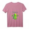 Damen Ohmmm Yoga Frosch T-Shirt mit V-Ausschnitt - Lustiges Comic-Design für Entspannung, Freude & Geschenkideen zu Weihnachten & Geburtstag