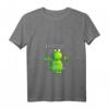 Damen Ohmmm Yoga Frosch T-Shirt mit V-Ausschnitt - Lustiges Comic-Design für Entspannung, Freude & Geschenkideen zu Weihnachten & Geburtstag