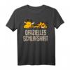 Offizielles Giraffe Schlafshirt - Lustiges Nachthemd, Pyjama & Schlafanzug für Damen, Herren & Teenager als witziges Geschenk