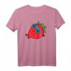 Erdbeer Sommerfrucht Sonnenbrille T-Shirt - Lustiges Erdbeeren Geschenk für Obst- und Erdbeerliebhaber, Frauen & Männer, Kinder & Erwachsene