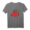 Erdbeer Sommerfrucht Sonnenbrille T-Shirt - Lustiges Erdbeeren Geschenk für Obst- und Erdbeerliebhaber, Frauen & Männer, Kinder & Erwachsene