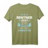 Rentner 2021 lustiges Spruch T-Shirt - Geschenk für Rentner und Rentnerinnen, die ihren Ruhestand feiern