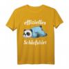 Mein Offizielles Schlafshirt Nickerchen entspannen - Lustiges Faultier-Design, Gemütliches Schlafoutfit für Damen, Herren & Teenager, Perfekt als Geschenk