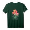 Garten Chefin T-Shirt mit Handgemalten Tulpen – Stylisches Damen-Shirt für Gartenliebhaberinnen und leidenschaftliche Gärtnerinnen