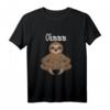 Ohmmm Yoga Faultier Meditation Entspannung Fun T-Shirt – Lustiges Geschenk für Yoga- und Faultierfans, ideal für Freunde, Familie & Festlichkeiten