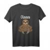 Ohmmm Yoga Faultier Meditation Entspannung Fun T-Shirt – Lustiges Geschenk für Yoga- und Faultierfans, ideal für Freunde, Familie & Festlichkeiten