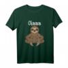 Ohmmm Yoga Faultier Meditation Entspannung Fun T-Shirt – Lustiges Geschenk für Yoga- und Faultierfans, ideal für Freunde, Familie & Festlichkeiten