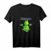 Ohmmm Yoga Frosch T-Shirt - Lustiges Comic Style Tiermotiv für Meditation, Entspannung & als Geschenk für Kinder & Erwachsene