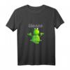Ohmmm Yoga Frosch T-Shirt - Lustiges Comic Style Tiermotiv für Meditation, Entspannung & als Geschenk für Kinder & Erwachsene