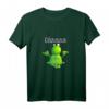 Ohmmm Yoga Frosch T-Shirt - Lustiges Comic Style Tiermotiv für Meditation, Entspannung & als Geschenk für Kinder & Erwachsene