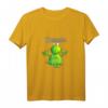 Ohmmm Yoga Frosch T-Shirt - Lustiges Comic Style Tiermotiv für Meditation, Entspannung & als Geschenk für Kinder & Erwachsene