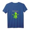 Ohmmm Yoga Frosch T-Shirt - Lustiges Comic Style Tiermotiv für Meditation, Entspannung & als Geschenk für Kinder & Erwachsene
