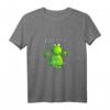 Ohmmm Yoga Frosch T-Shirt - Lustiges Comic Style Tiermotiv für Meditation, Entspannung & als Geschenk für Kinder & Erwachsene