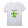 Ohmmm Yoga Frosch T-Shirt - Lustiges Comic Style Tiermotiv für Meditation, Entspannung & als Geschenk für Kinder & Erwachsene