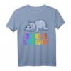 Offizielles Schlafshirt Pyjama Hippo Nilpferd - Witziges Geschenk für Langschläfer & Hippo-Fans, Damen & Herren, perfekt für Geburtstage & Entspannung