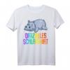 Offizielles Schlafshirt Pyjama Hippo Nilpferd - Witziges Geschenk für Langschläfer & Hippo-Fans, Damen & Herren, perfekt für Geburtstage & Entspannung