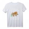 Faultier Geschenk Sloth Büro Arbeitskollege Langschläfer T-Shirt – Humorvolles Schlaf- und Faulheitsshirt für Büro und Freizeit