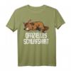 Offizielles Pferd Ross Schlafshirt & Pyjama Nachthemd – Lustiges Geschenk für Pferdefans, Langschläfer & Tierliebhaber