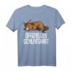 Offizielles Pferd Ross Schlafshirt & Pyjama Nachthemd – Lustiges Geschenk für Pferdefans, Langschläfer & Tierliebhaber