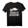 Offizielles Lama Alpaka Schlafshirt & Pyjama – Lustiges Geschenk für Damen, Herren & Teenager zum Geburtstag oder als Schlafmützen-Geschenk