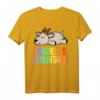 Offizielles Schlafshirt Pyjama Ziege Geiss - Lustiges Geschenk für Nachtschwärmer, Morgenmuffel und Ziegenliebhaber