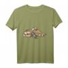 Katzenmotiv Damen Faultier T-Shirt – Lustiges Relaxing Design, Perfekt als Geschenk für Faultier- und Katzenliebhaber zu Weihnachten & Geburtstag