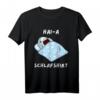 Lustiges Hai Schlafanzug Nachthemd - Witziges Schlafshirt für Damen, Herren & Teenager, Perfekt als Geschenk für Langschläfer & Morgenmuffel