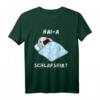 Lustiges Hai Schlafanzug Nachthemd - Witziges Schlafshirt für Damen, Herren & Teenager, Perfekt als Geschenk für Langschläfer & Morgenmuffel