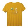 HapKitten Moon Person Vintage Flagge auf dem Mond T-Shirt – Lustiges Retro-Geschenk für Jubiläen und Fernsehsender-Fans