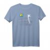 HapKitten Moon Person Vintage Flagge auf dem Mond T-Shirt – Lustiges Retro-Geschenk für Jubiläen und Fernsehsender-Fans
