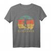 Santa Cruz CA Kalifornien Skater Skateboard Retro 80er T-Shirt – Vintage Surf & Strand Style für Skateboard Fans