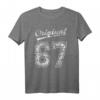 1967 Geburtstag T-Shirt - 56 Jahre Original Jahrgang Geschenk & Retro Outfit für Herren und Damen zum Geburtstag