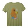 HapKitten Sesamstraße Samson Reading T-Shirt – Offiziell lizenziertes Sesame Street Merchandise für Fans & Nostalgiker