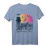HapKitten T-Shirt mit Amity Island Leuchtturm & Sonnenuntergang - Official Licensed Geburtstagsdesign