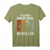 Schlagzeug Geschenke Für Männer & Damen Vintage Rock T-Shirt mit Drumsticks – Perfekt für Schlagzeuger, Percussion & Musiker auf Konzert