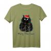 Merry Fluffmas Lustiges Katzen Weihnachts-T-Shirt – Perfektes Geschenk für Katzenliebhaber zu Weihnachten