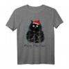 Merry Fluffmas Lustiges Katzen Weihnachts-T-Shirt – Perfektes Geschenk für Katzenliebhaber zu Weihnachten