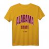 Retro Classic Vintage USA State ALABAMA - Grau meliertes T-Shirt für Studenten, Reisende & USA-Fans